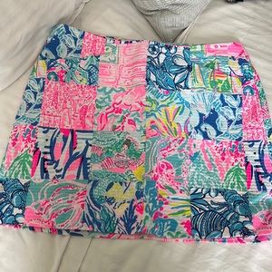 NWOT Lilly anniversary Skort size 4